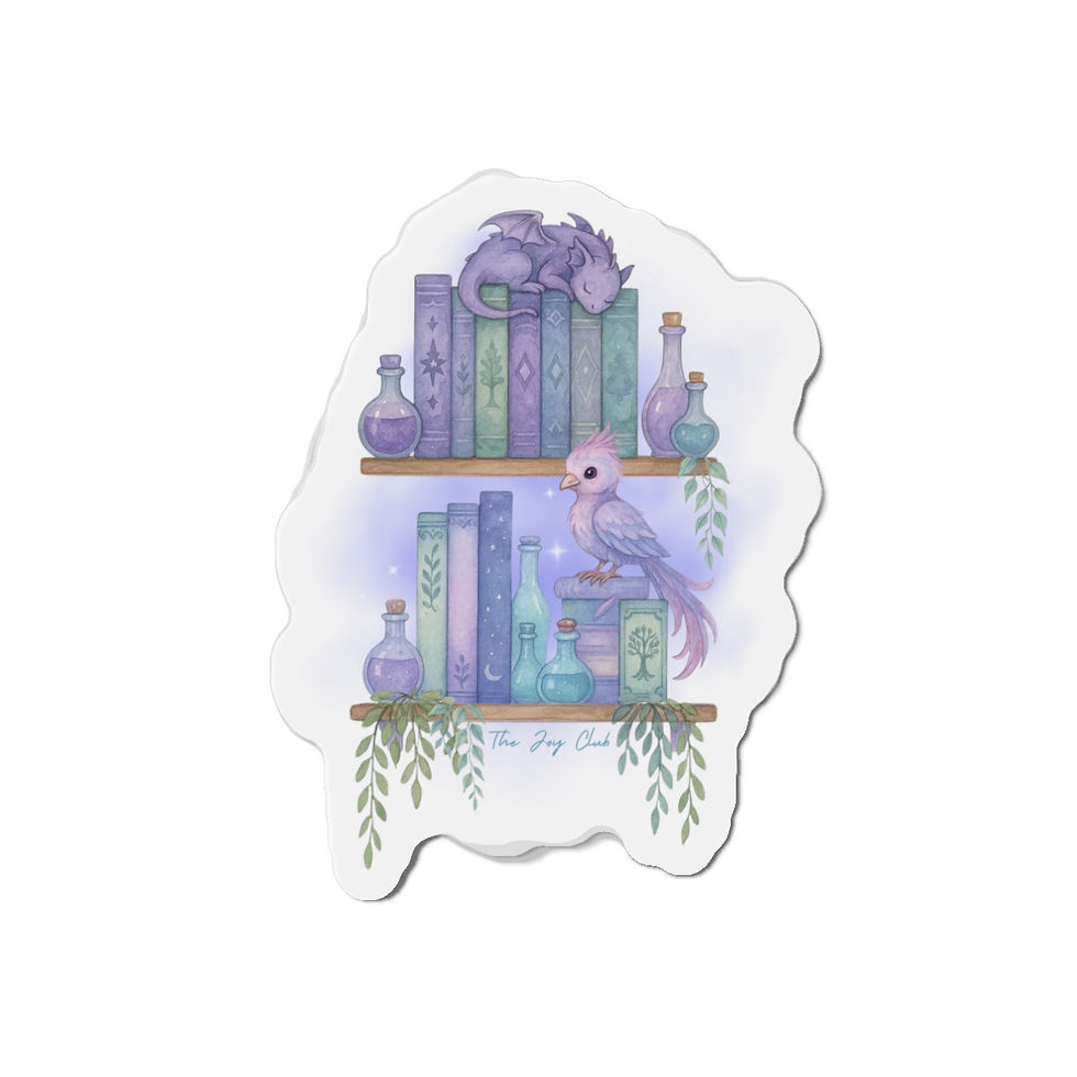 Thumbnail: Fantasy Shelf Die-Cut Magnets