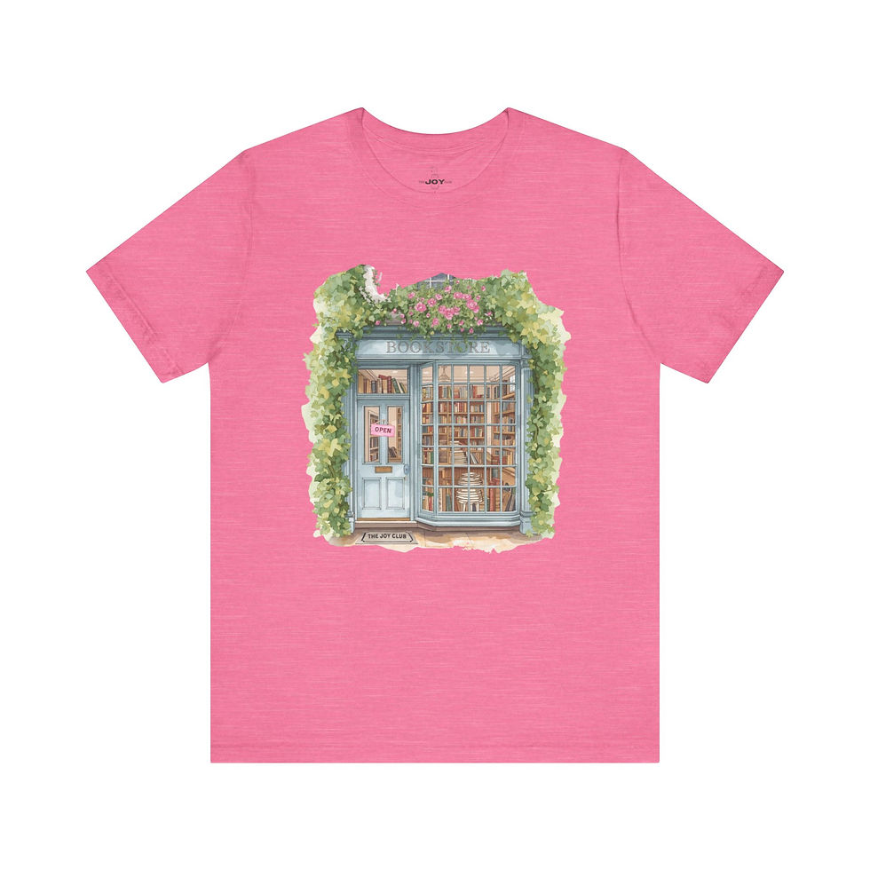 Thumbnail: Charming Bookshop Unisex Graphic Tee