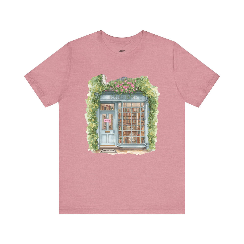 Thumbnail: Charming Bookshop Unisex Graphic Tee