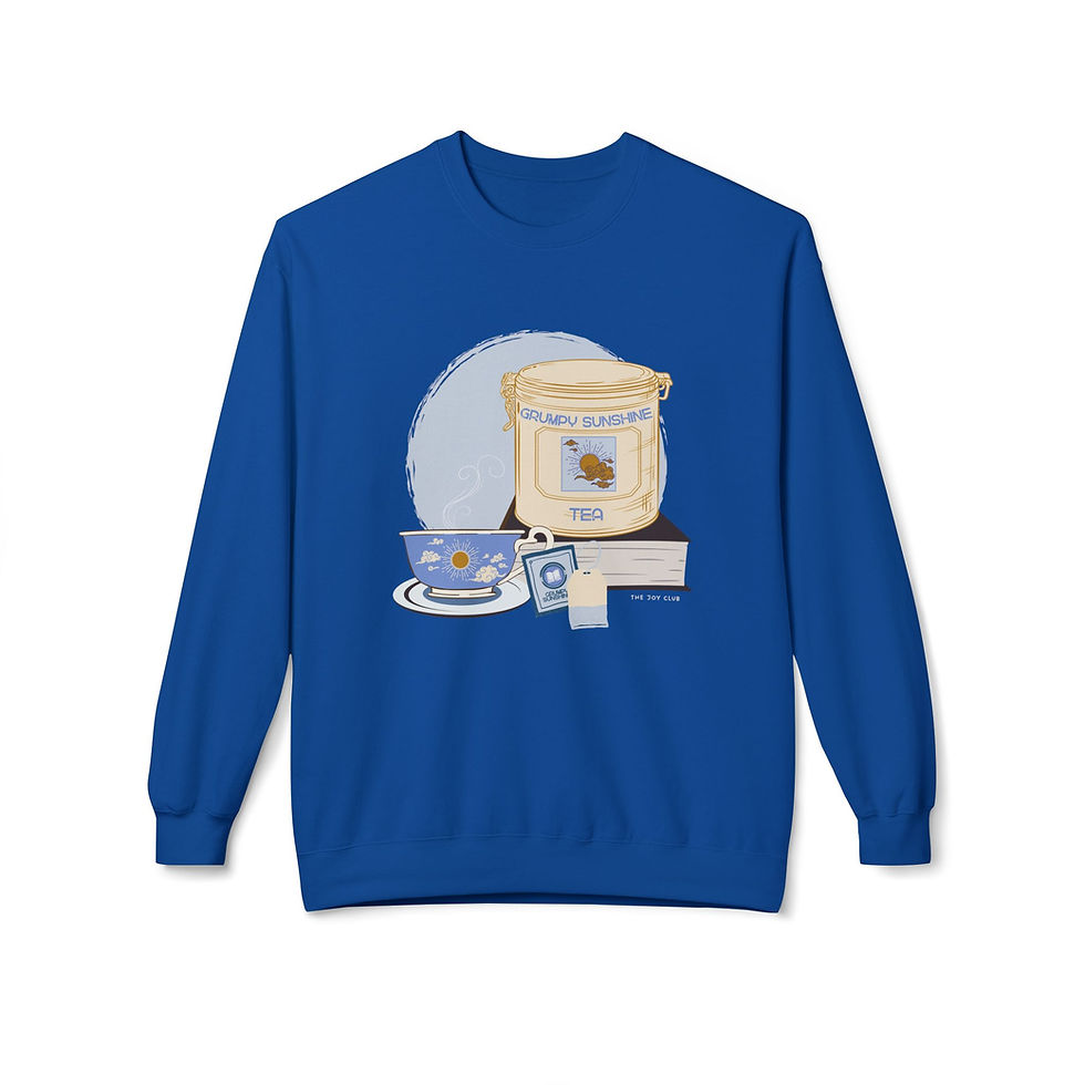 Thumbnail: Grumpy Sunshine Tea Fleece Crewneck