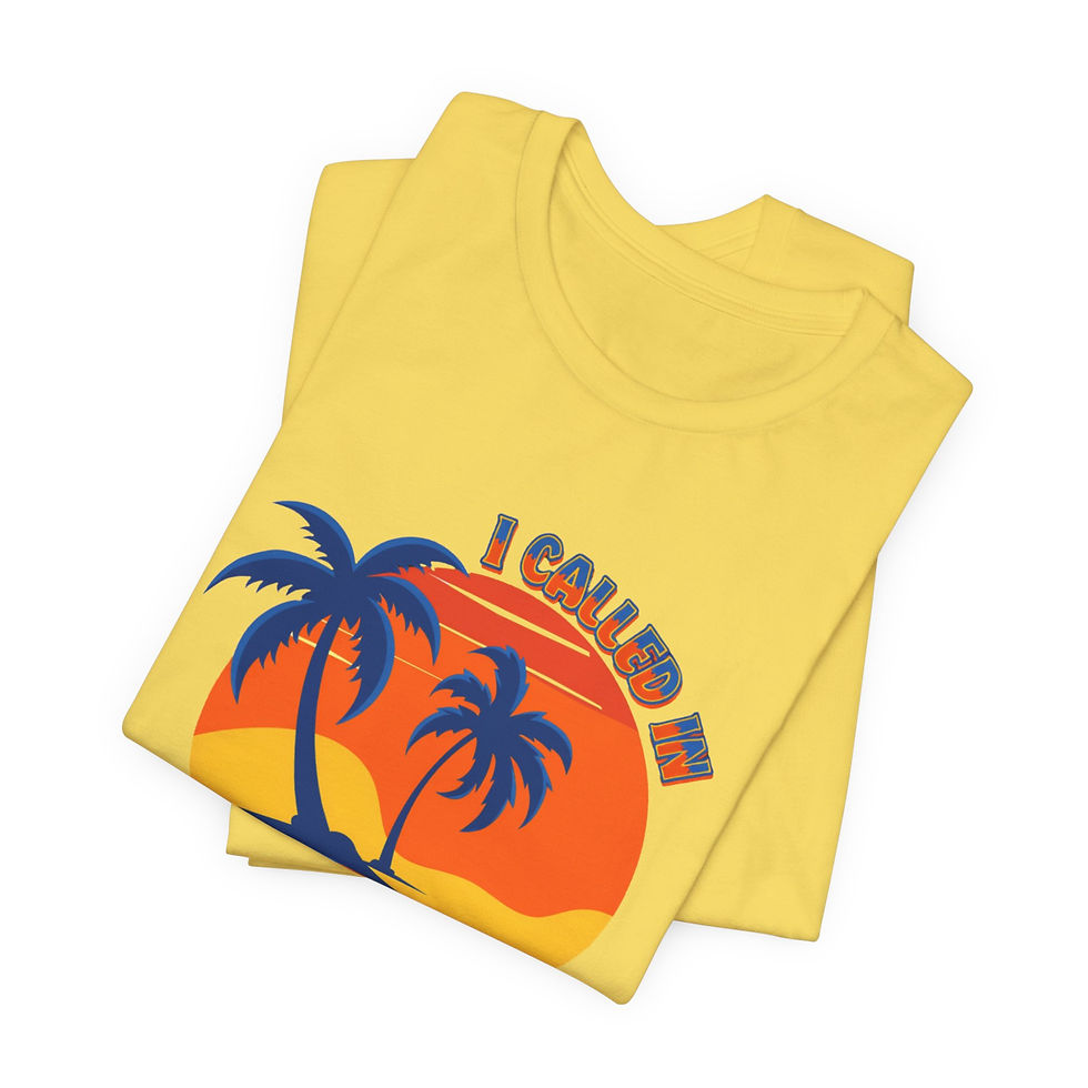 Thumbnail: I Called In Seasick V2 Unisex Shirt
