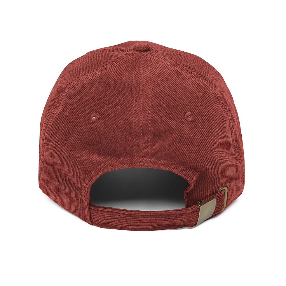 Thumbnail: The Joy Club Embroidered Corduroy Cap