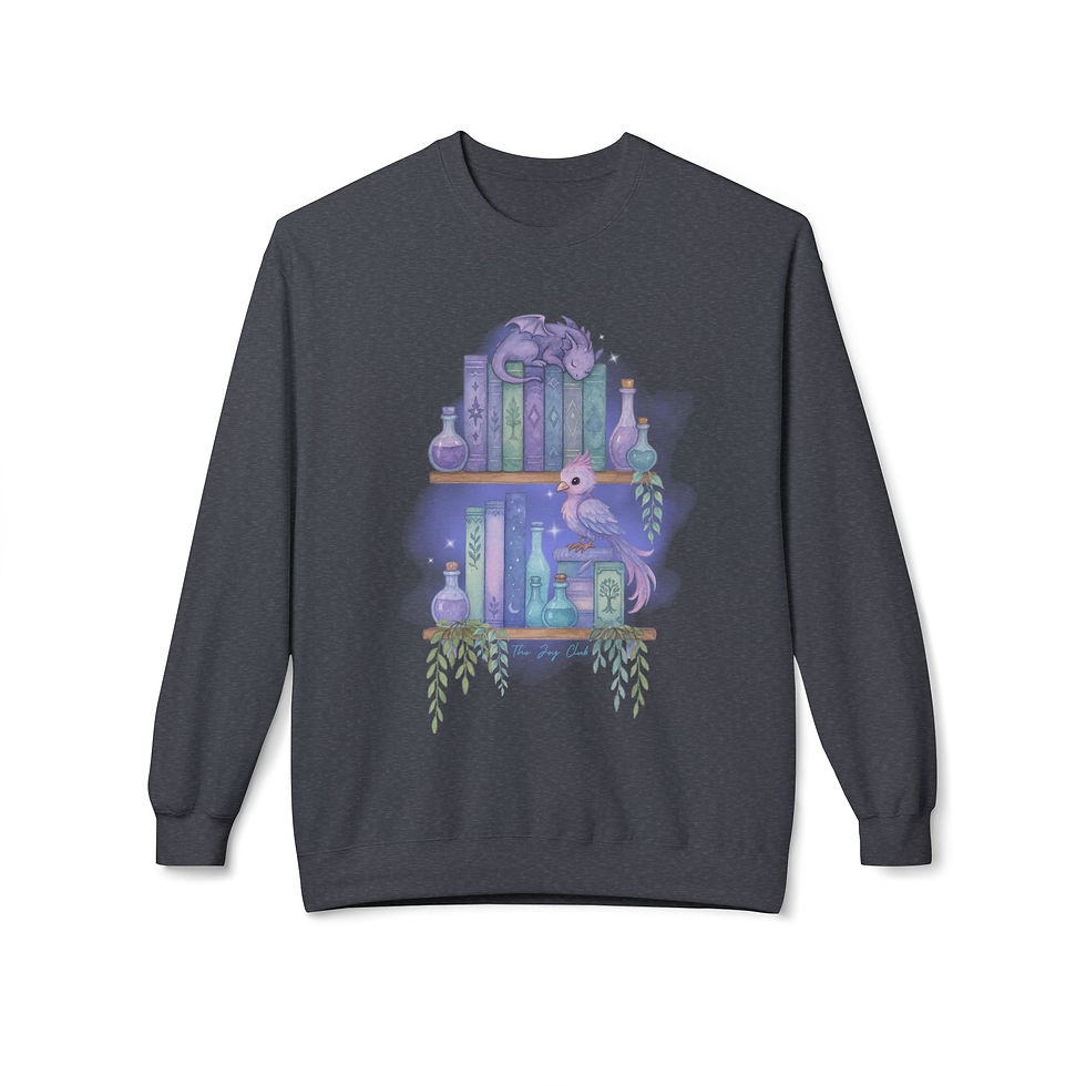 Thumbnail: Fantasy Shelf Fleece Crewneck