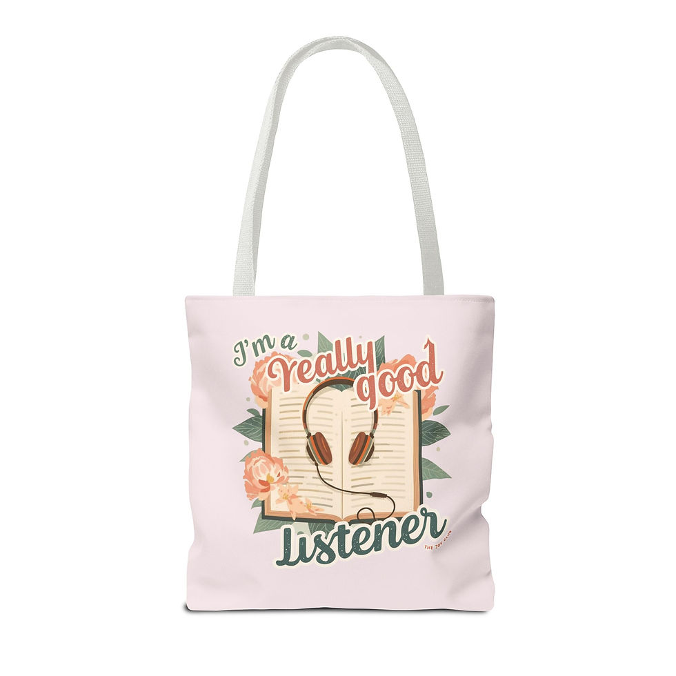 Thumbnail: Really Good Listener Eco-Friendly Tote Bag