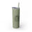 Thumbnail: Cutest Pumpkin In The Patch Skinny Glitter Tumbler with Straw, 20oz