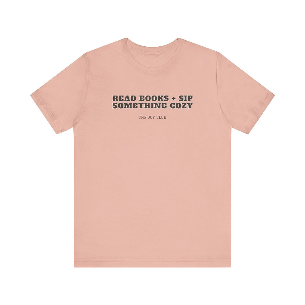 Thumbnail: Read Books + Sip Something Cozy Unisex Shirt
