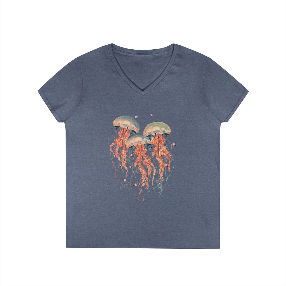Thumbnail: Jellyfish Dance V-Neck T-Shirt