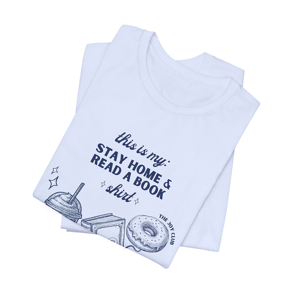 Thumbnail: Stay Home & Read a Book Shirt Graphic Tee