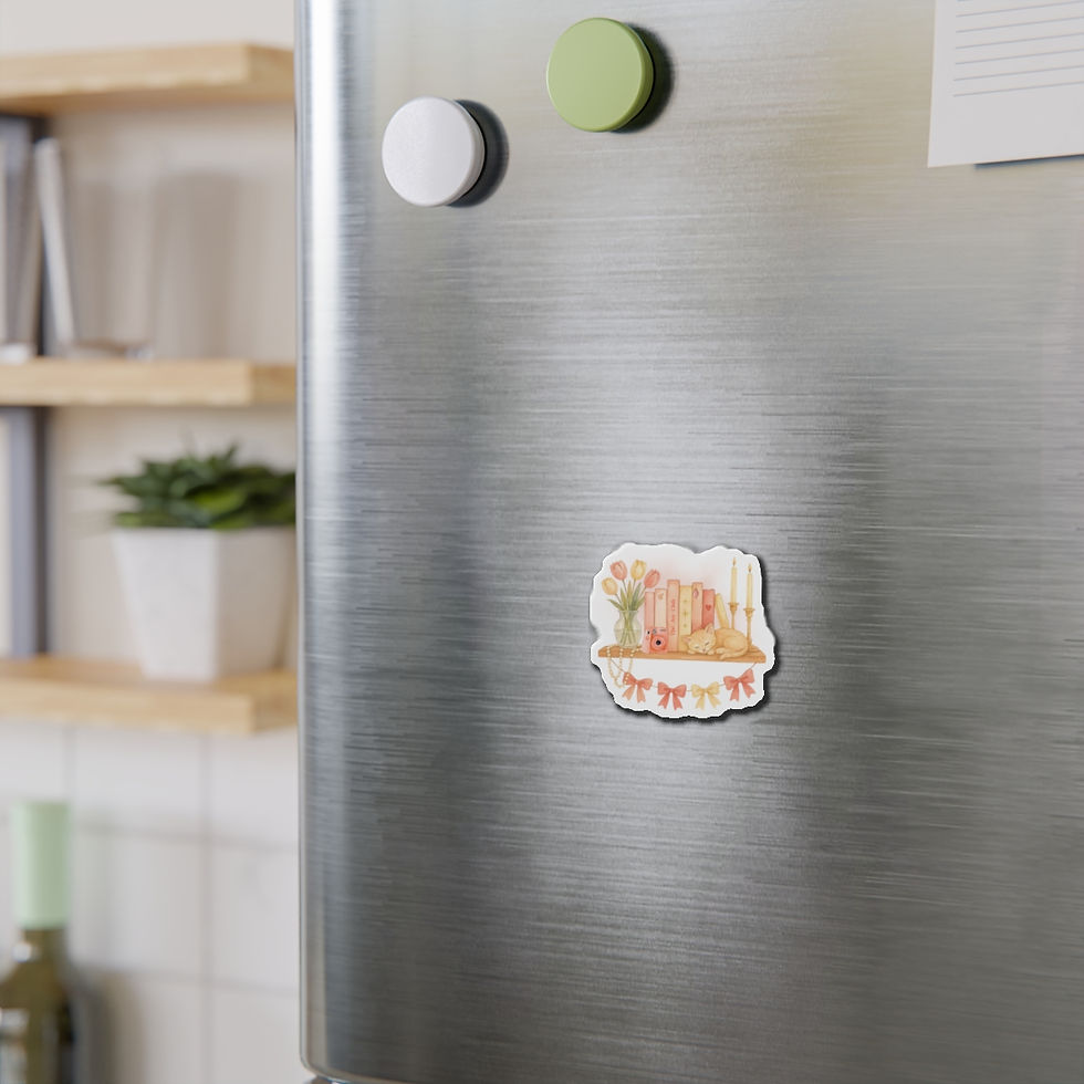 Thumbnail: Romance Shelf Die-Cut Magnets