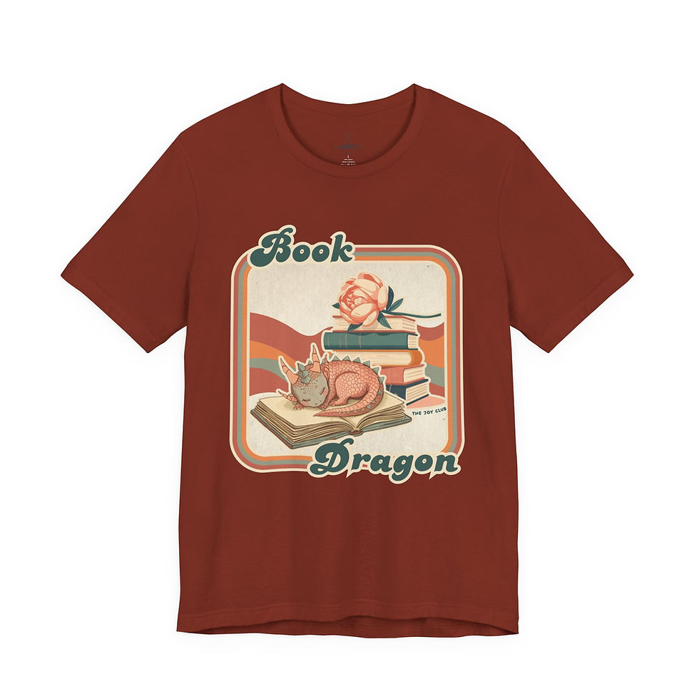 Thumbnail: Book Dragon Graphic Tee