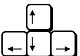arrow keys