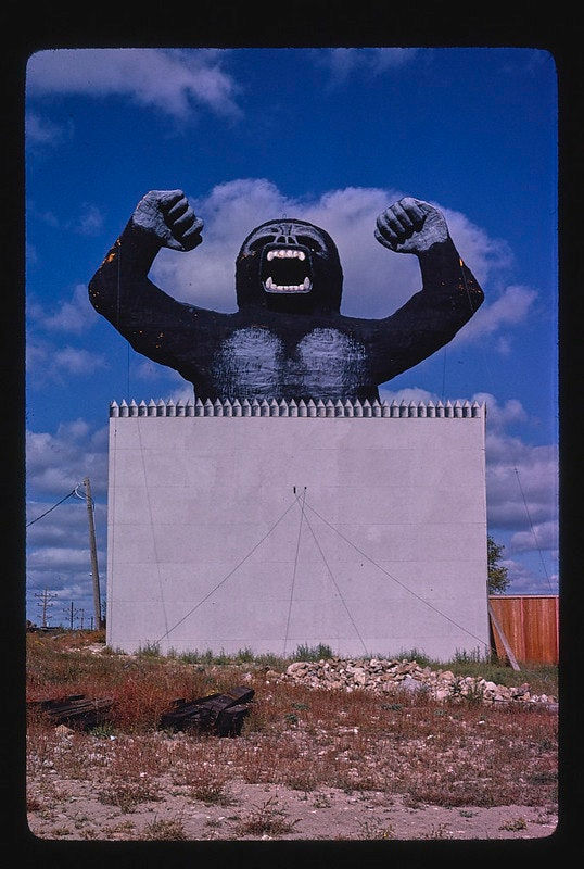 The gorilla is my preferred symbol of Marsian potency.
