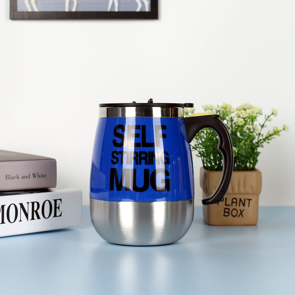 Thumbnail: Caneca de Café Elétrica Auto-Mexedora