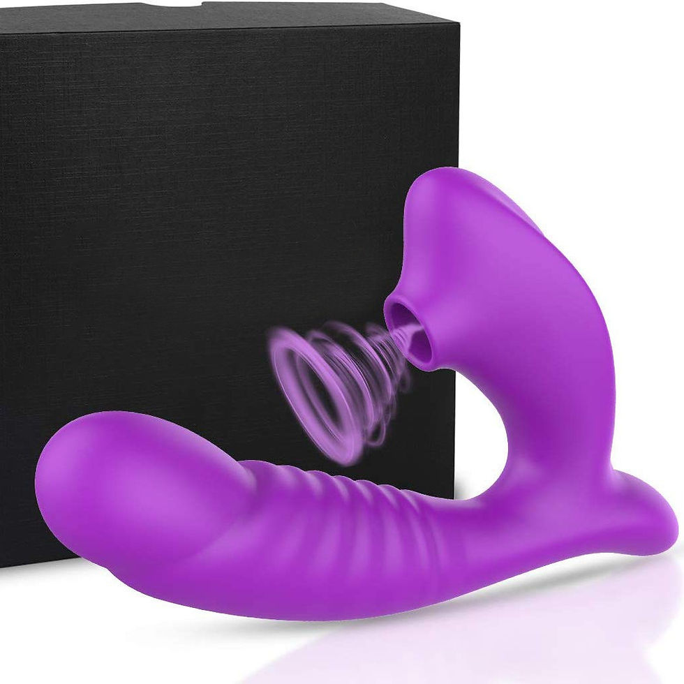 Thumbnail: Arlie Vibrator with Suction for Women (One Piece)
