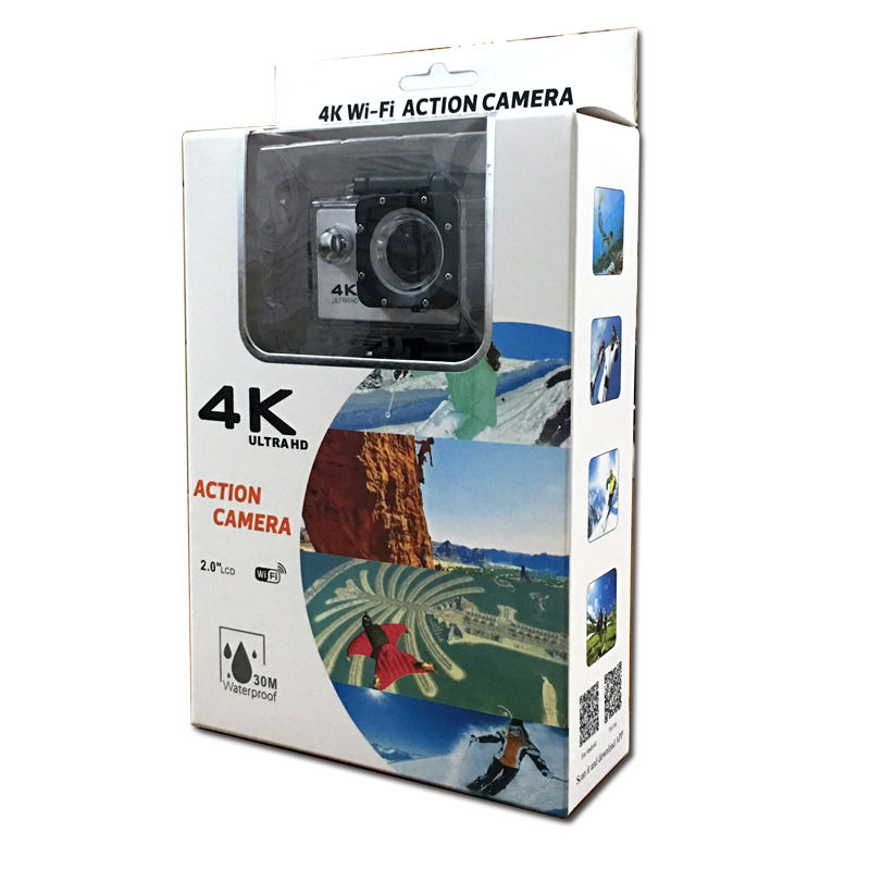 Câmera Esportiva à Prova D'água 4K HD com WiFi - Modelo F60
