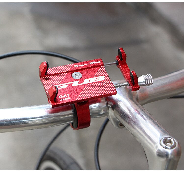 Thumbnail: Suporte para Celular em Liga de Alumínio GUB G-81 para Bicicleta