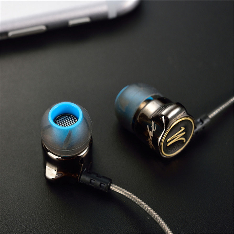 Thumbnail: Heavy Bass Metal In-Ear Headphones with Microphone