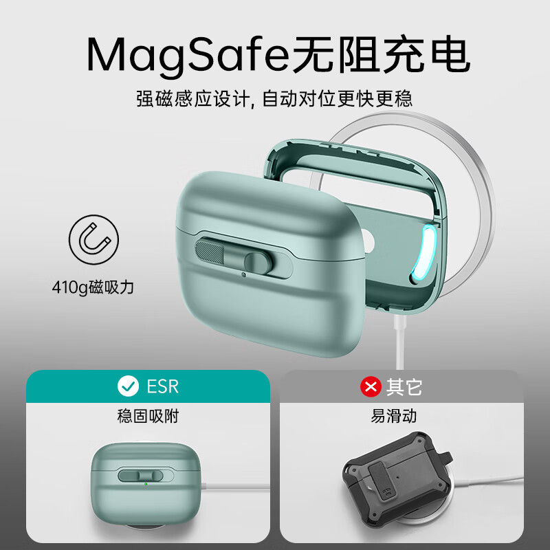 Thumbnail: Capa Magnética ESR para AirPods Pro (1ª/2ª Geração)