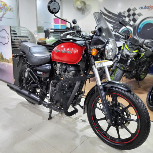 Thunder Bird Thunderbird 350x Red Colour Royal Enfield Thunderbird