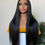 Thumbnail: 30-inch Silk Straight Lace Wig