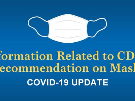 DURING THIS TIME DAILY MASK & TEMPERATURE CHECKS ARE REQUIRED FOR SAFETY. RECOMMENDED BY CDC