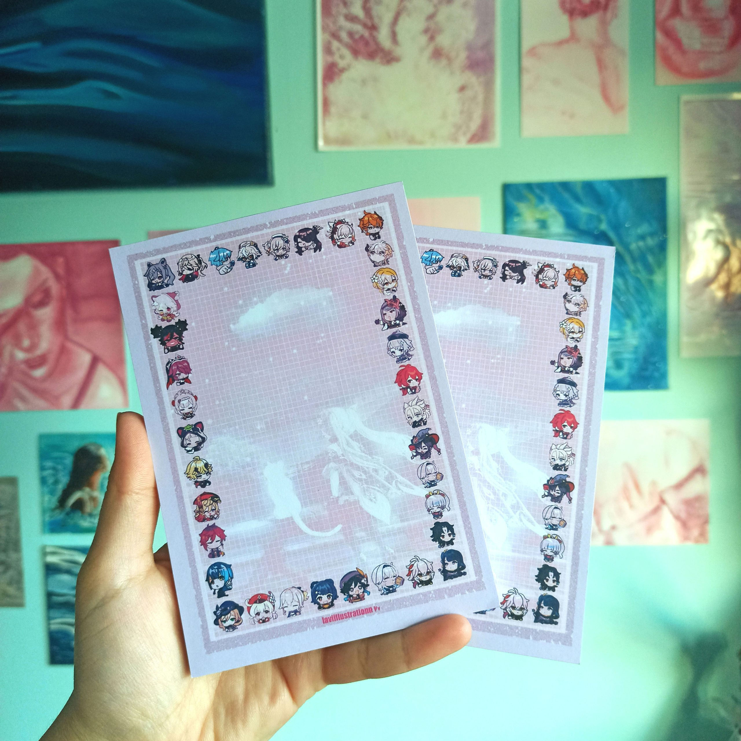 Genshin impact kareli notepad