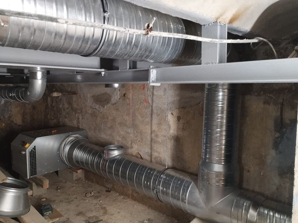 VMC dans une cave à Marseille