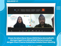 Siswa GDS Peringati Isra Mikraj Nabi Muhammad saw dengan Kajian Keislaman