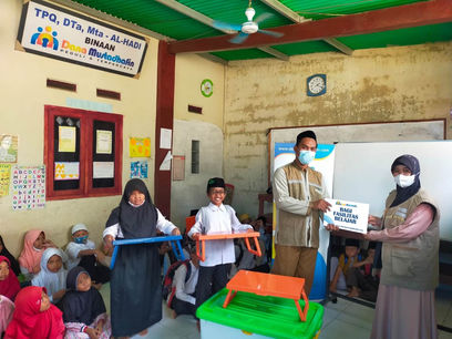 Dana Mustadhafin Salurkan Bantuan kepada 3 Lembaga Pendidikan