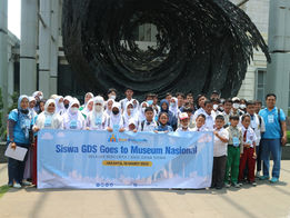Siswa GDS Dana Mustadhafin Goes to Museum Nasional