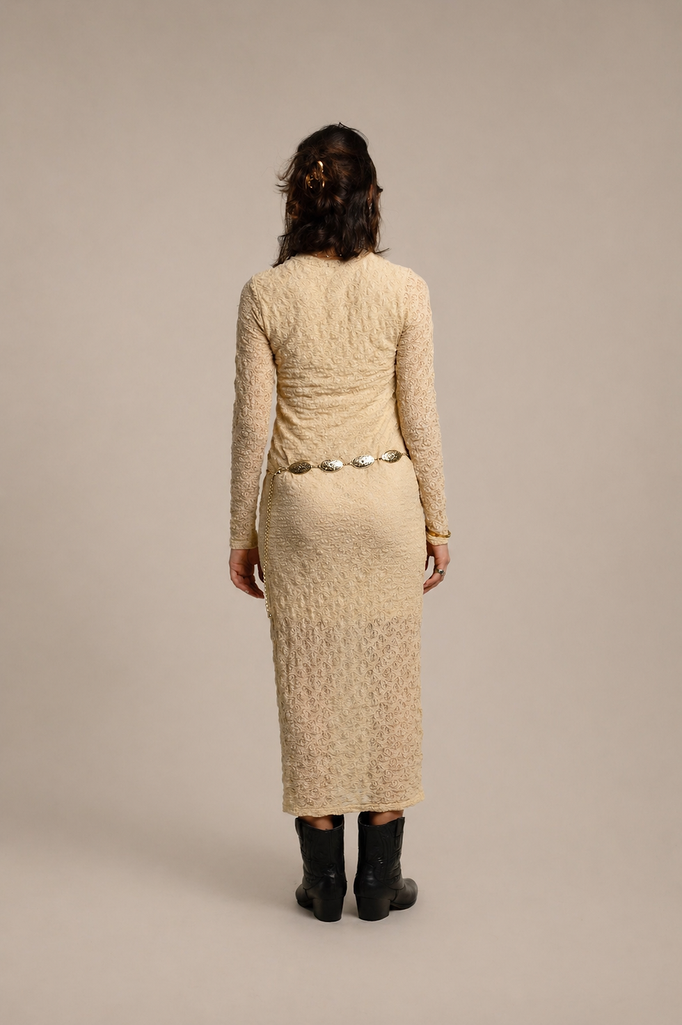 Miniatura: VESTIDO MIDI RENDA