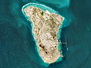 이란 석유수출 90% 담당 하르그섬 미국의 공격에 박살