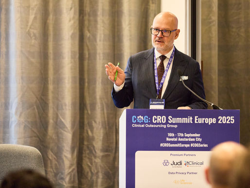Sverre at COG:CRO Summit Europe 2025
