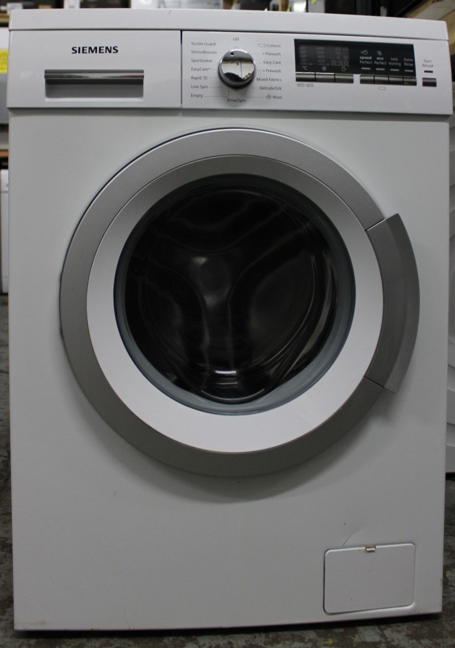 Thumbnail: Siemens WM14Q478GB 8kg 1400rpm Freestanding Washing Machine - White