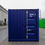 Miniature : Conteneur maritime 20′ trois portes IICL6 – Accès multiple