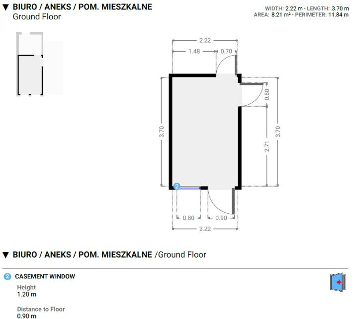 Miniature : Conteneur Bureau Résidentiel 15 m² avec Douche, WC et Raccordement Kitchenette