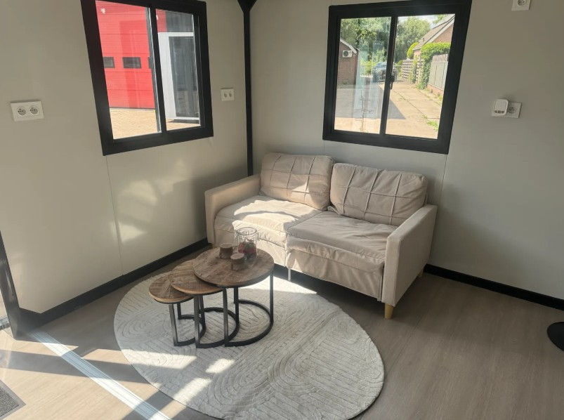 Miniature : Tiny House Mobile Rhino 36,5 m² – 2 Chambres, Cuisine Équipée et Salle de Bain