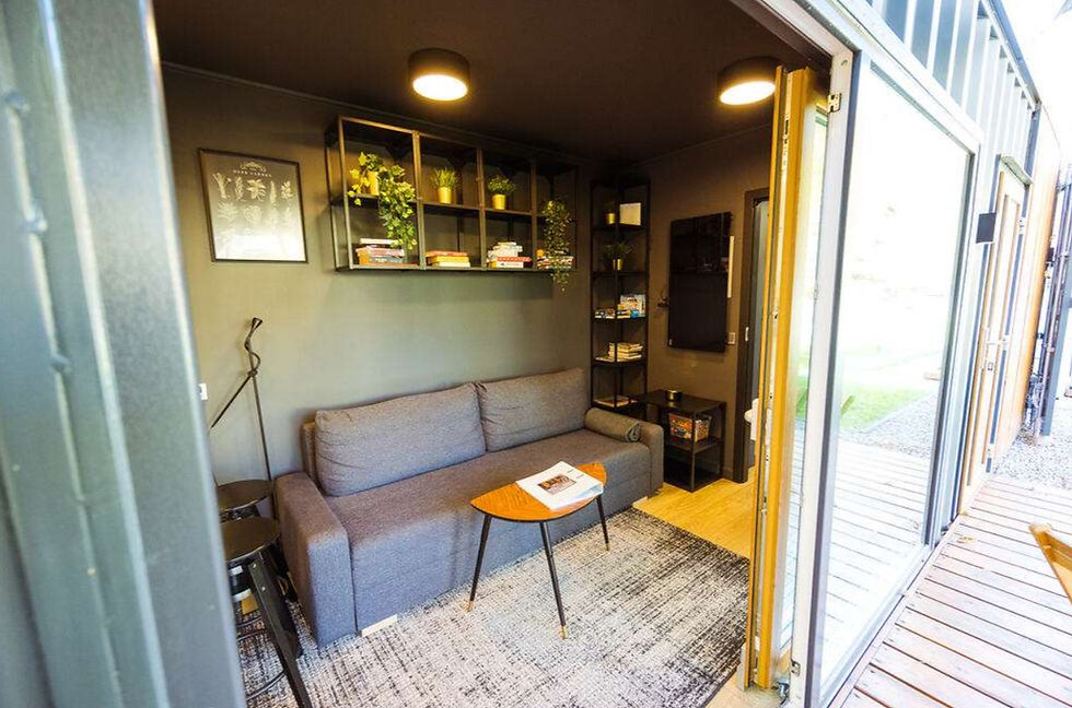 Miniature : Maison conteneur habitable 25 m² – 2 pièces, clé en main