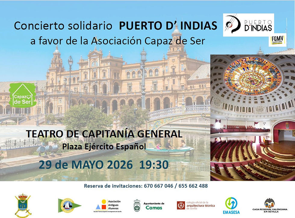 CONCIERTO SOLIDARIO PUERTO D' INDIAS EN CAPITANIA