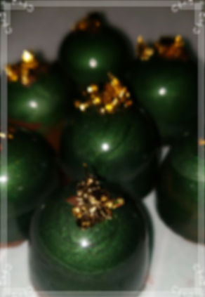 Elegant house made truffles