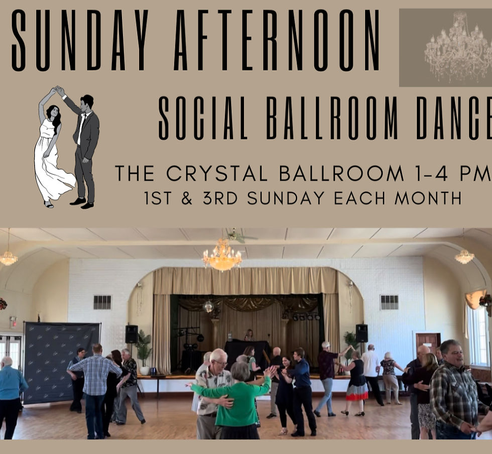 Sunday Afternoon Ballroom!