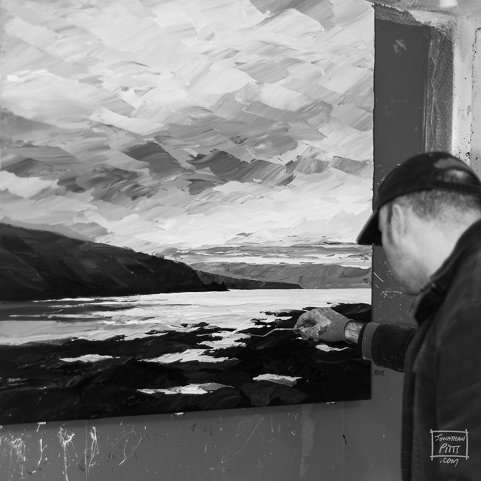 Jonathan Pitts Painting