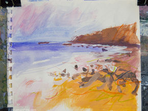 Recent Cornish painting sketchbook ideas