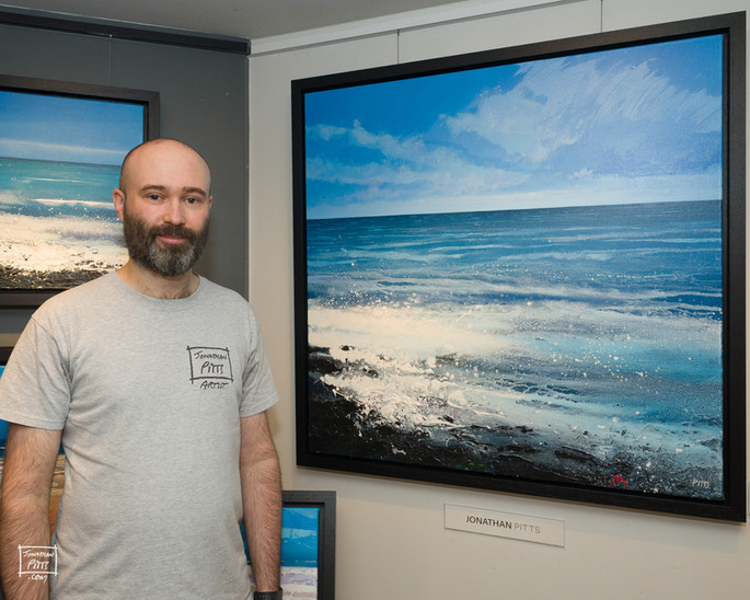Jonathan Pitts Artist at SOHO Fine Art Brighton