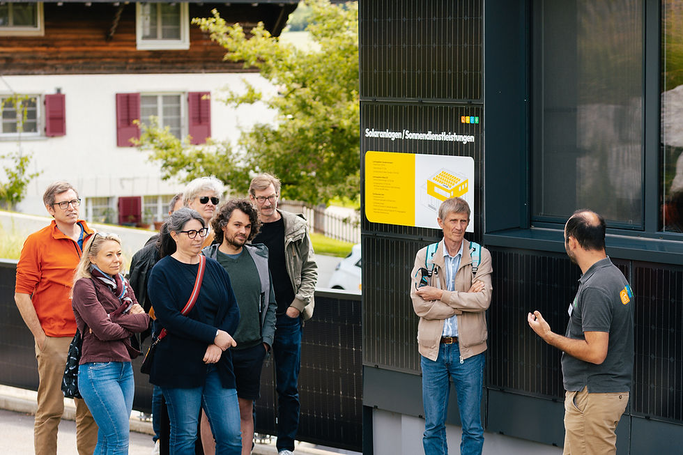 clevergie beim Rundgang zu vZEV und LEG für gemeinschaftliche Solarstromnutzung