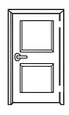 Ícono de puerta: arriendo de box equipado para psicólogos en Las Condes, con acceso independiente y privacidad.