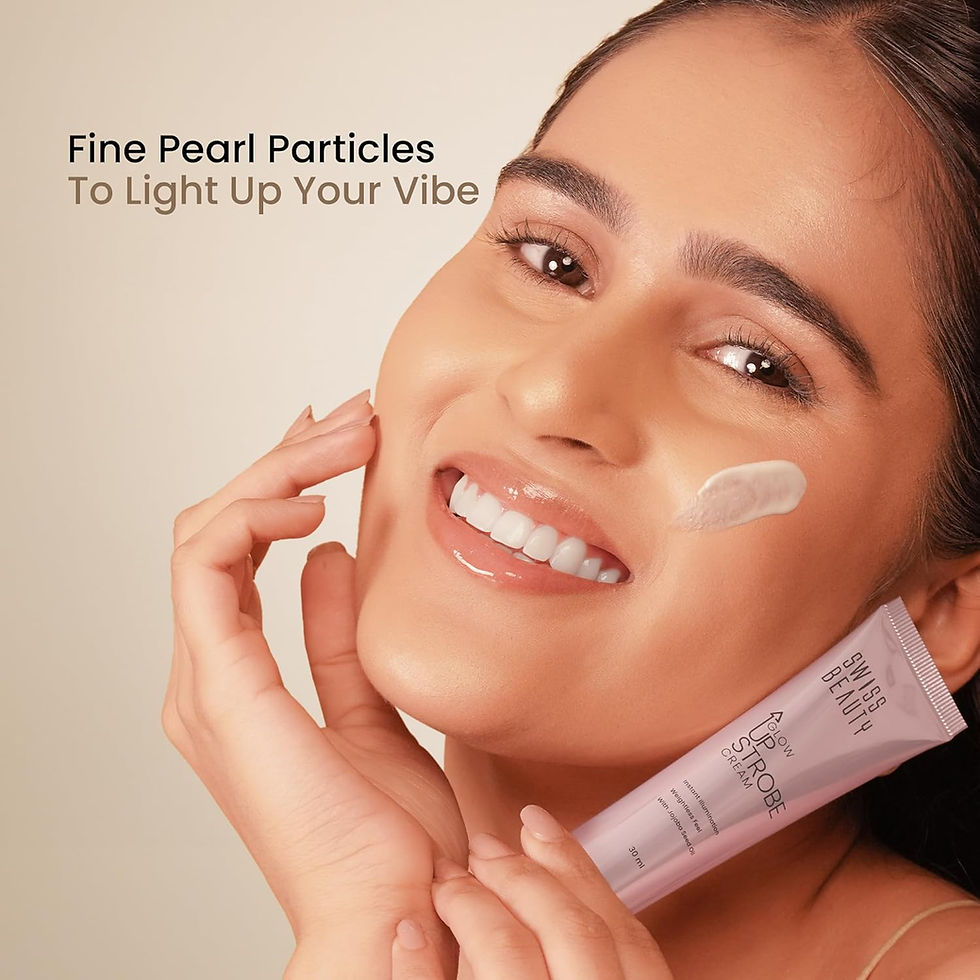 Thumbnail: Swiss Beauty Glow Up Strobe Cream (02-Moonlit Glow),30ml Each (Pack of 2)