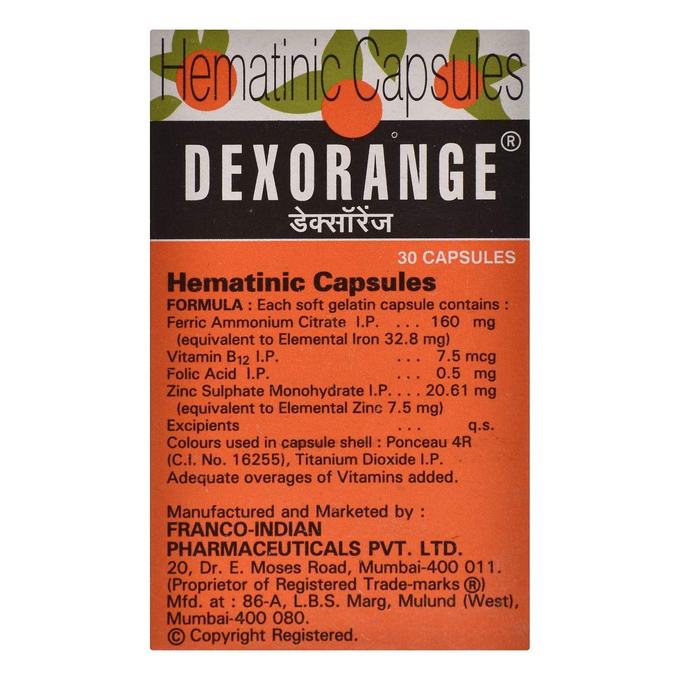 Dexorange- 30 Capsules