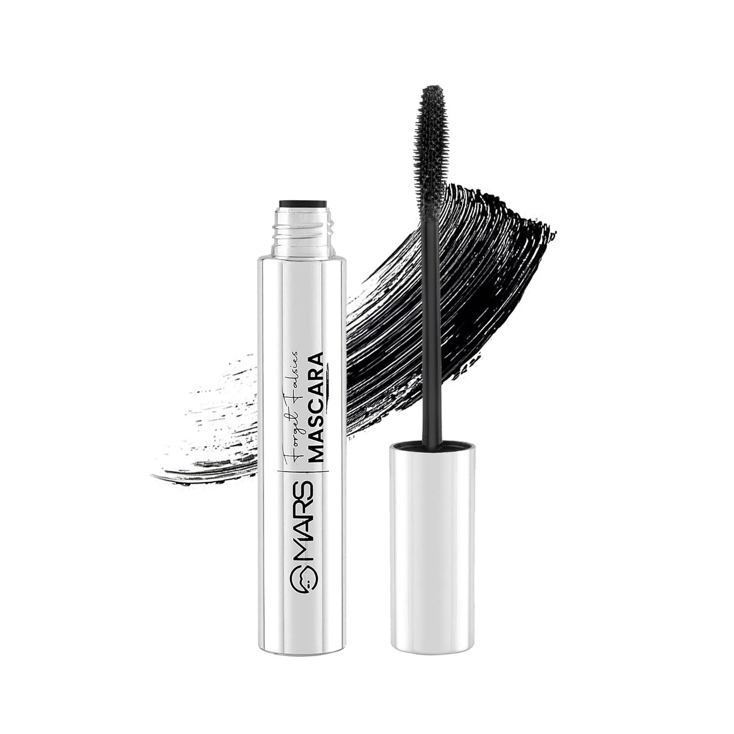 MARS Forget Falsies Matte Mascara,9.0ml Each (Pack of 2)