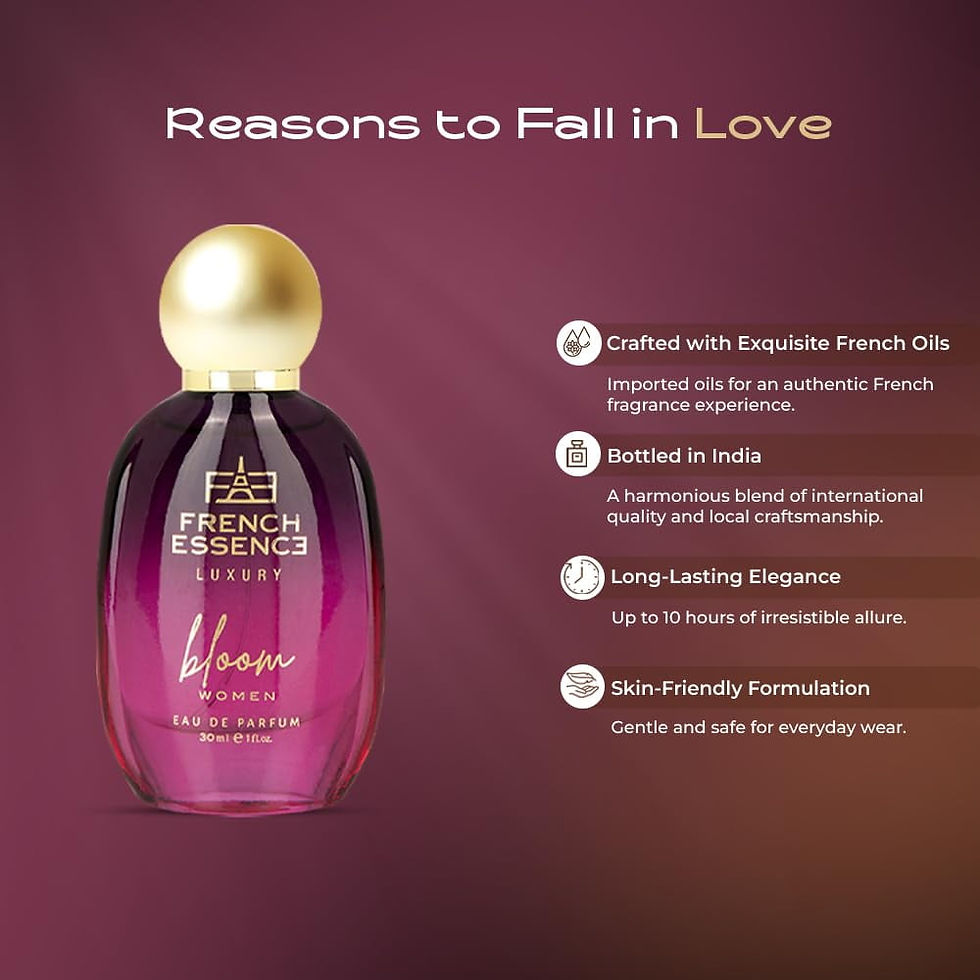 Thumbnail: French Essence Luxury Bloom Parfum, 30ml Each (Pack of 2)